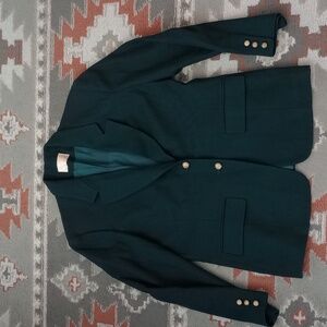 Pendleton Green Wool Skirt Suit - 14/12